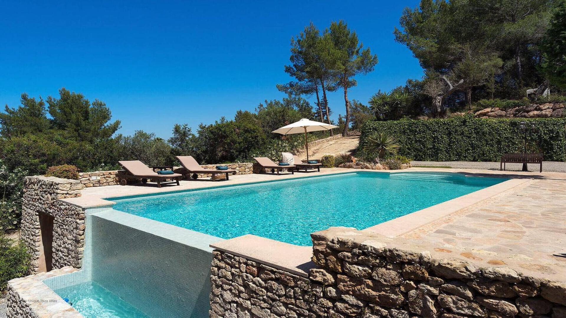 New! Villa Finca Niko Santa Eularia des Riu Eksteriør billede