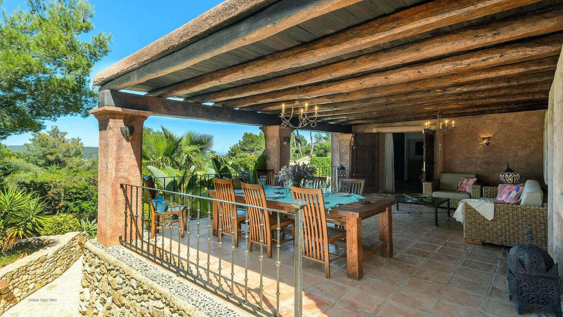 New! Villa Finca Niko Santa Eularia des Riu Eksteriør billede