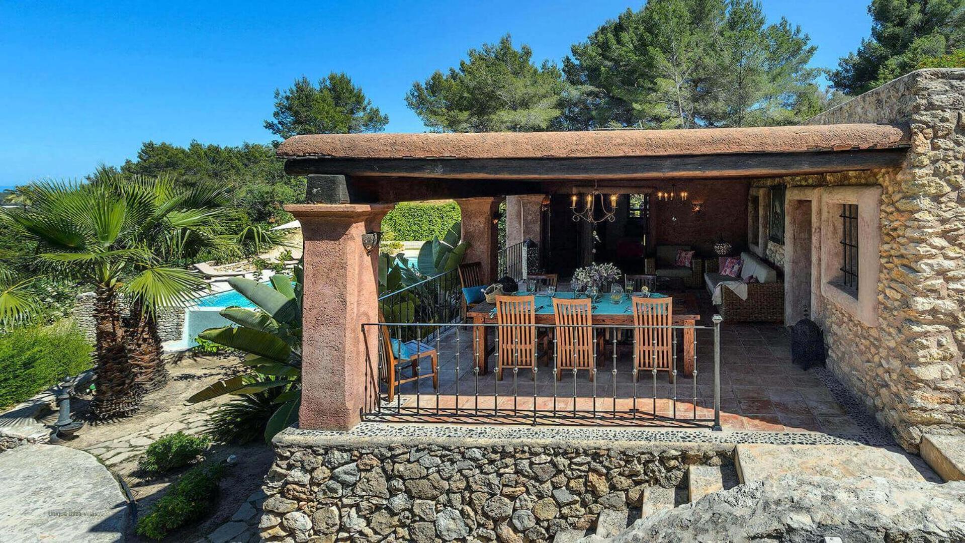 New! Villa Finca Niko Santa Eularia des Riu Eksteriør billede